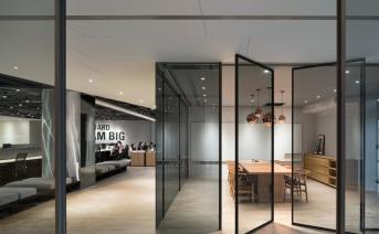 辦公室裝修設計，裝修效果圖：連結上生活溫度的Office Living